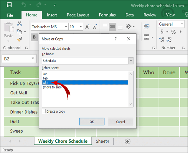 How to duplicate a sheet in excel
