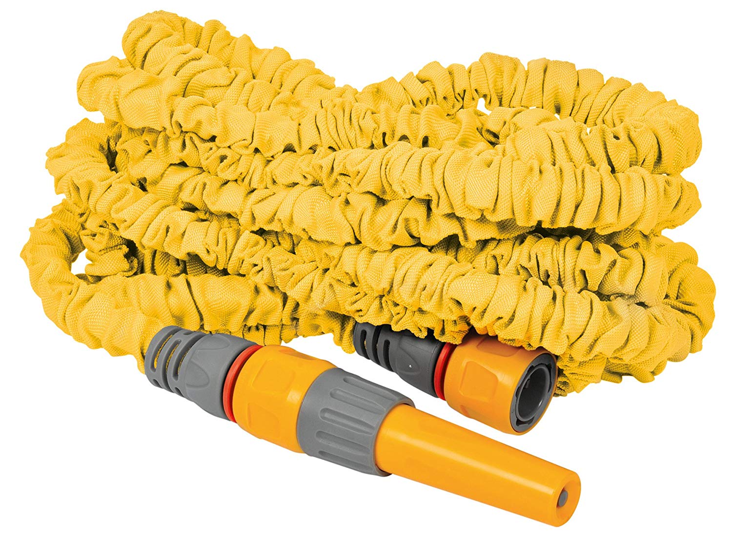 TUBO ACQUA FLESSIBILE A SPIRALE 15 MT PISTOLA PER ...
