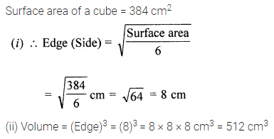 Rd Sharma Class 9 Solutions Chapter 18 Surface Areas And Volume Of A Cuboid And Cube Mcqs A3 b3 a b a2 - ab b2.
