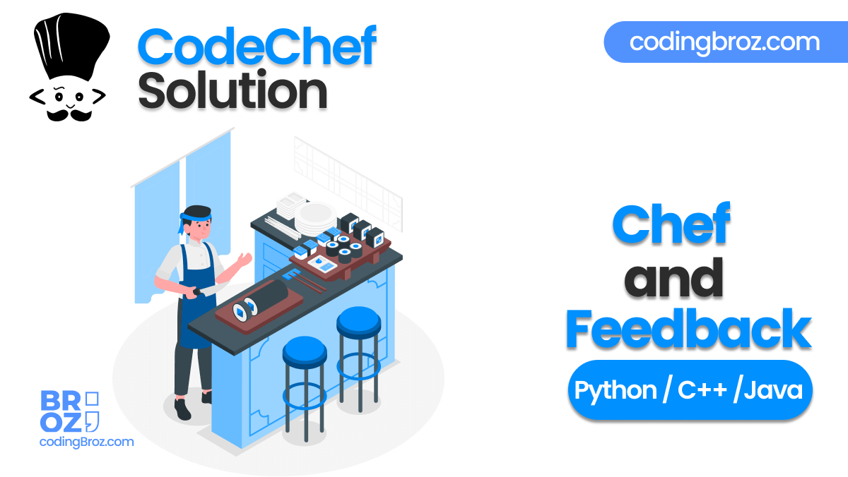 Helping Chef Codechef Solution Codingbroz - Stunning Desktop Minimal Images | Free Download