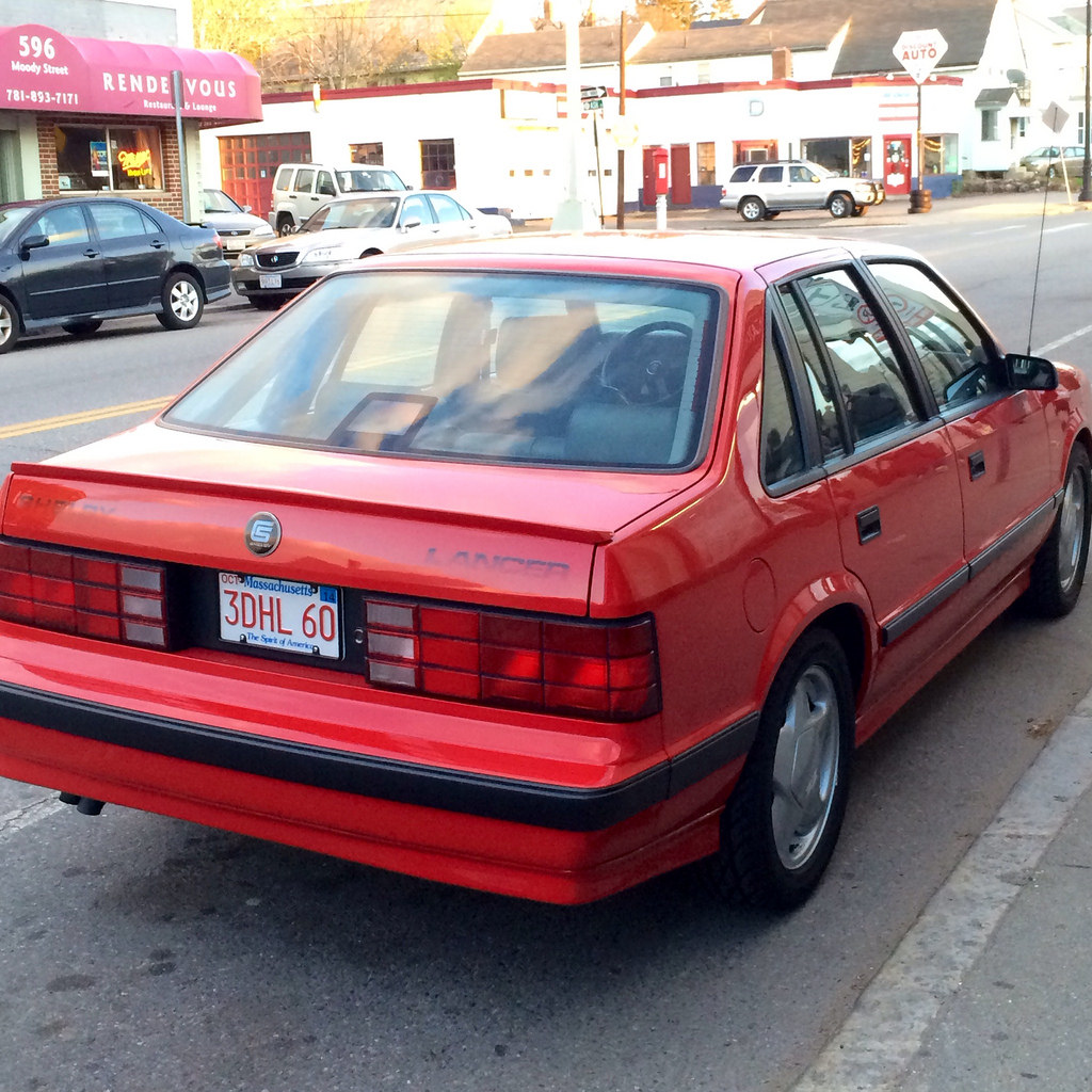 pic 1987 Dodge Shelby Lancer curbside classic