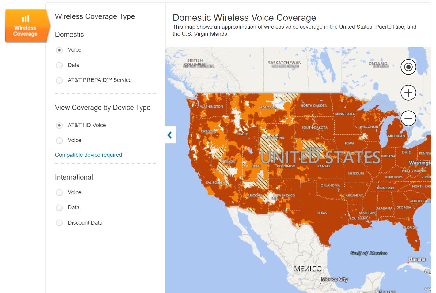 AT T Vs T Mobile All The Things That Matter Att Coverage Map Tool 