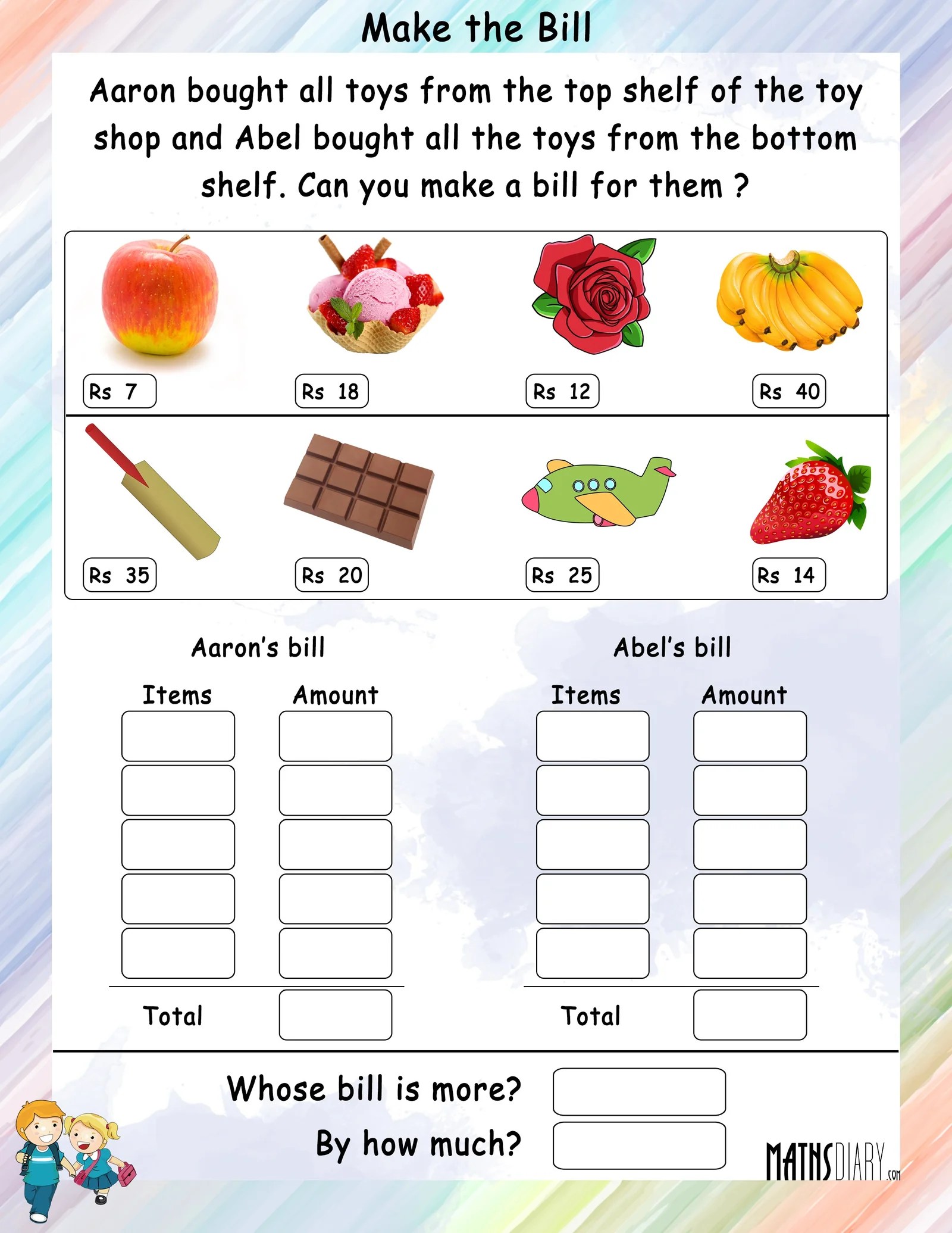 Quarter worksheet grade 2