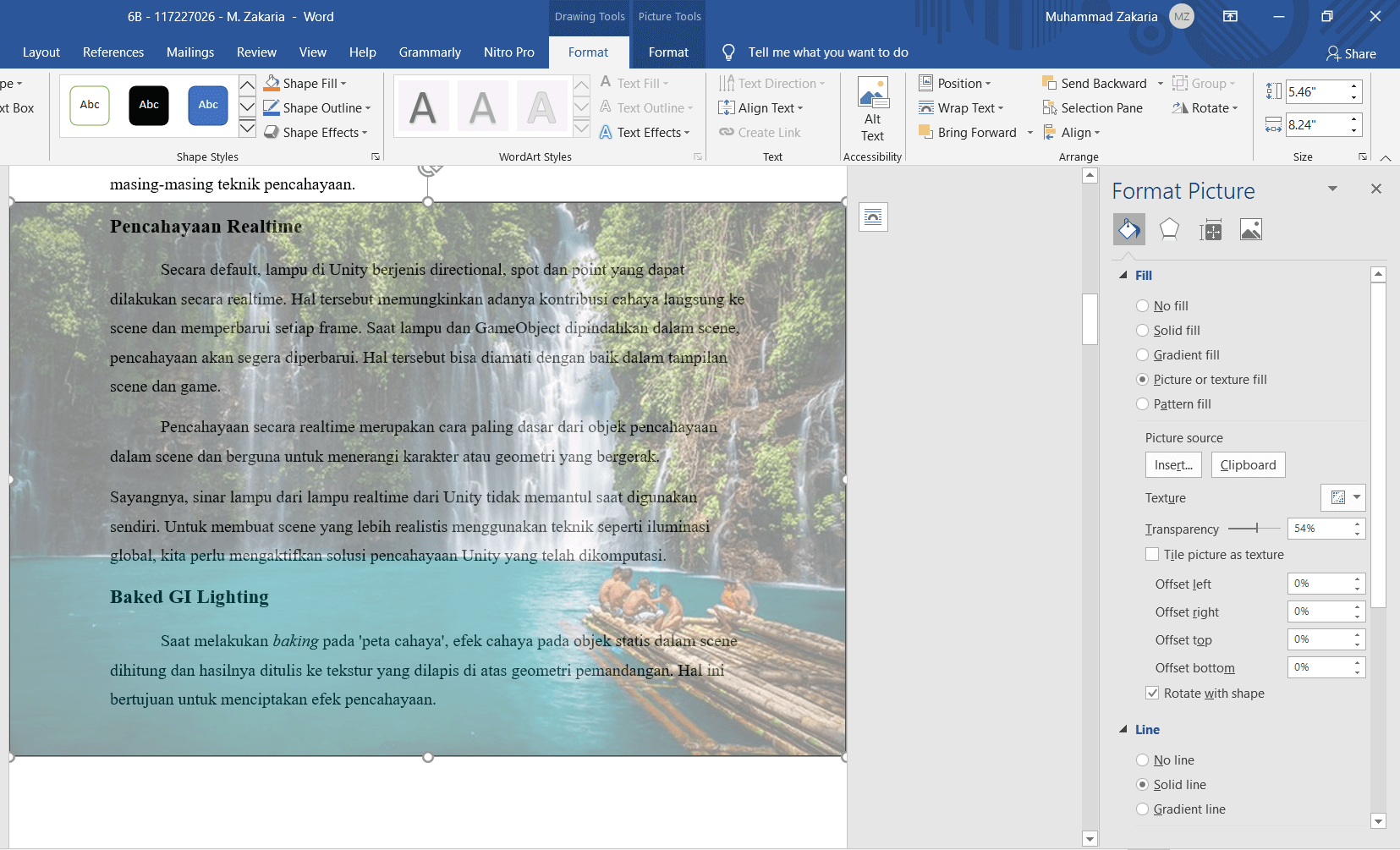 Ini Dia Cara Membuat Logo Transparan Dibelakang Tulisan Pada Microsoft Word Membuat gambar menjadi transparan di Word.