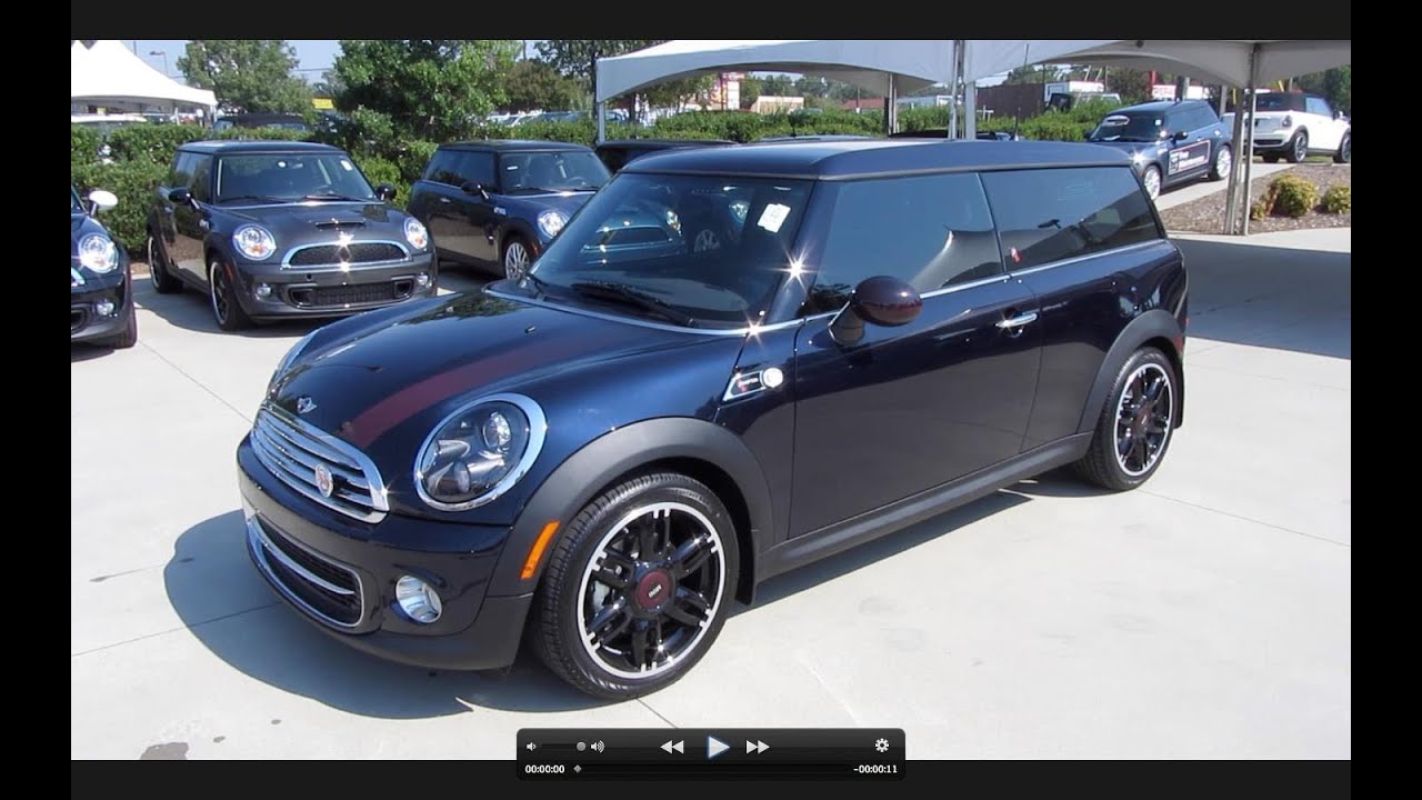 2012 mini cooper clubman 50th anniversary hampton series start up