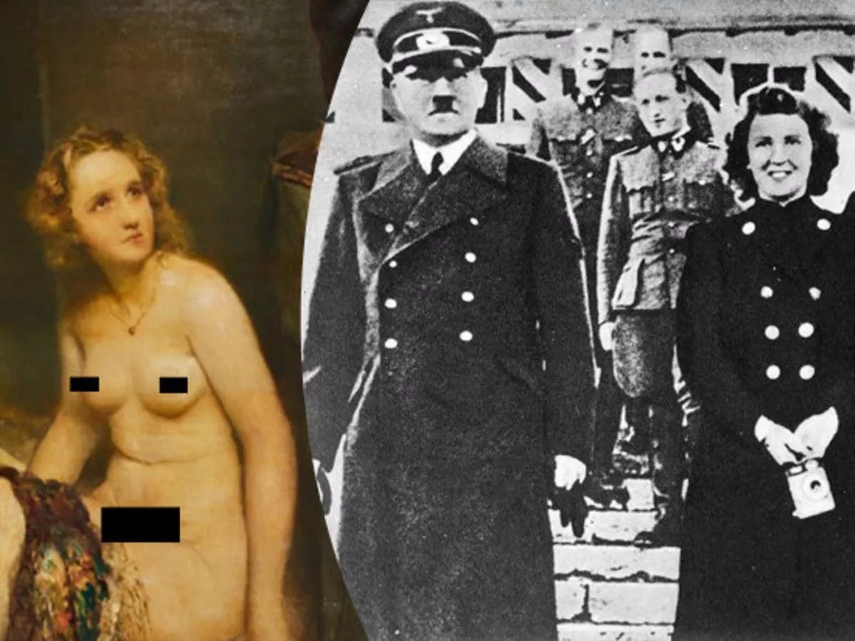 Adolf Hitler's wife EXPOSED in nude painting going under the hammer - Daily Star