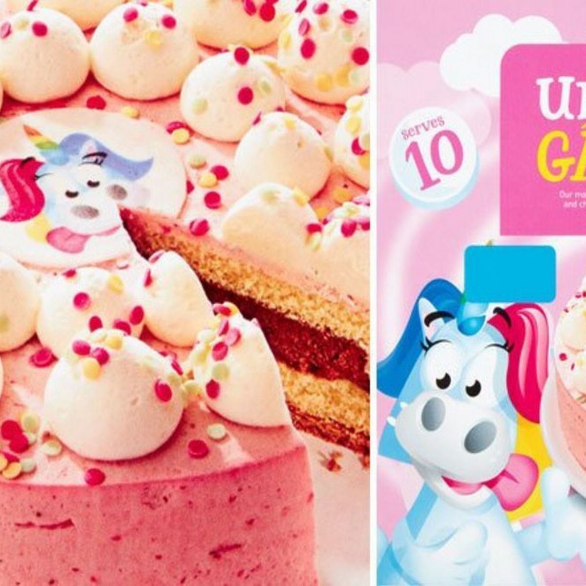 Mr kipling unicorn vanilla icing 400g. Asda Launch Magical 3 Unicorn Gateau Cake That Serves Ten Daily Star