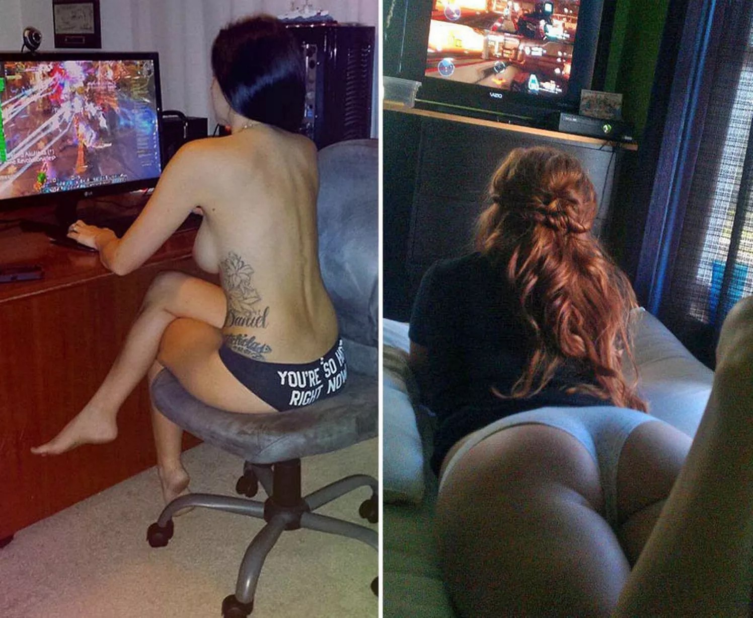 Naked gaming