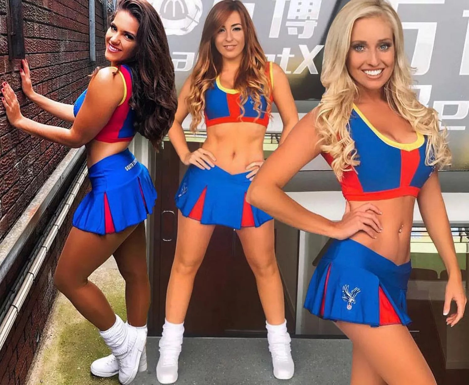 The bombshell Crystal Palace cheerleaders - Daily Star