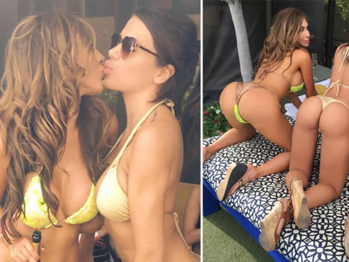 The new Jenna Jameson? Farrah Abraham filming lesbian erotica with Playboy model - Daily Star