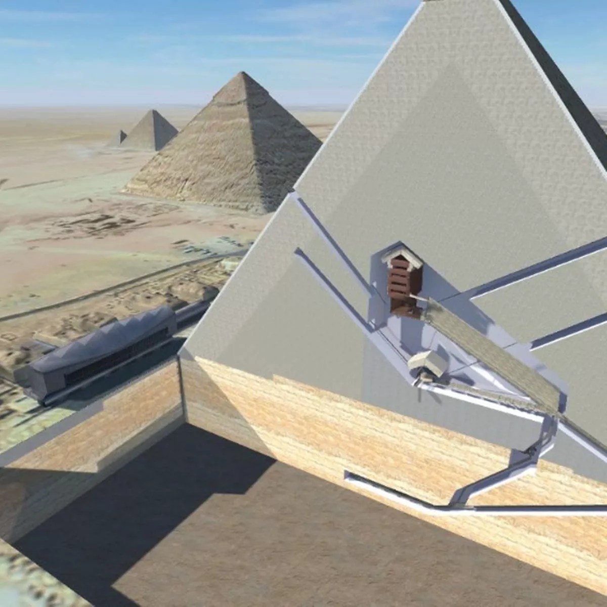 Egypt Pyramids Inside