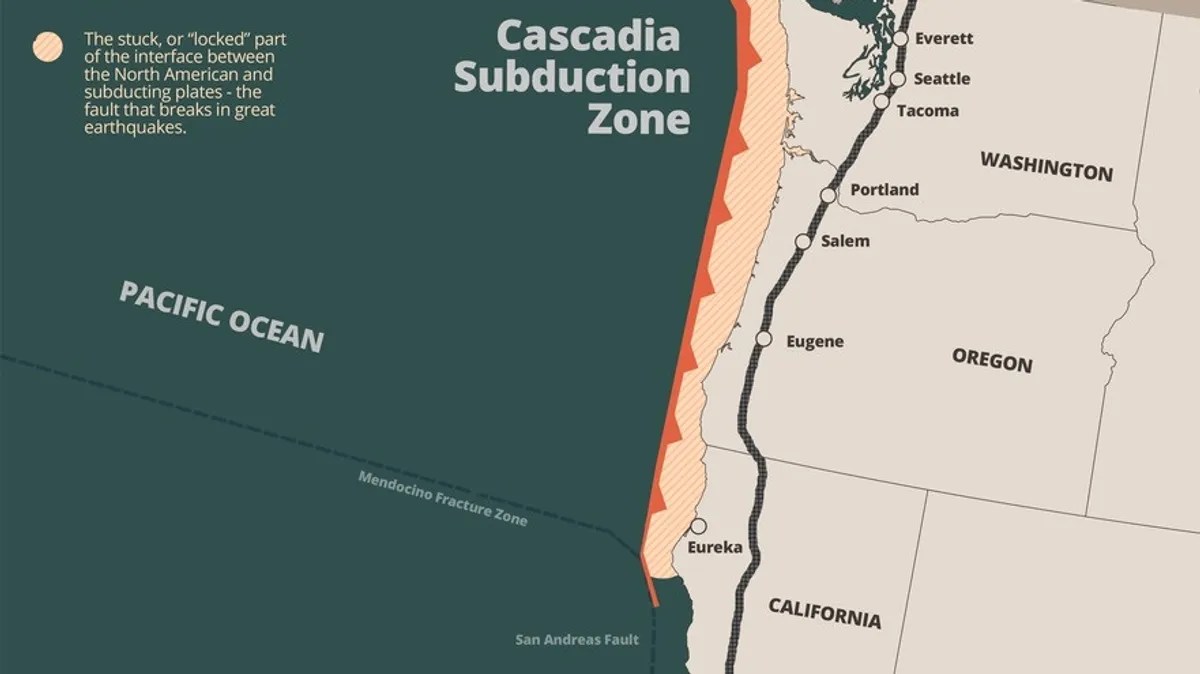 Us East Coast Fault Line 2 Map 