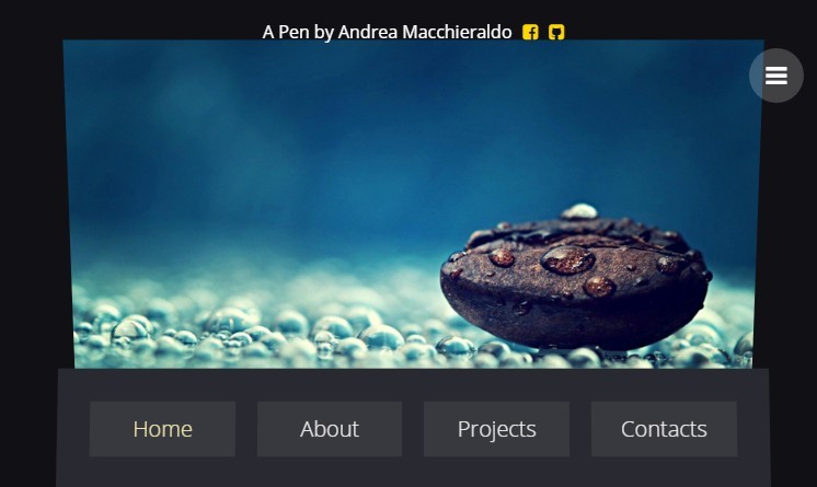 Simple 3d Menu With Css3 And Angularjs Angular Script - 8K Space Illustrations for Desktop