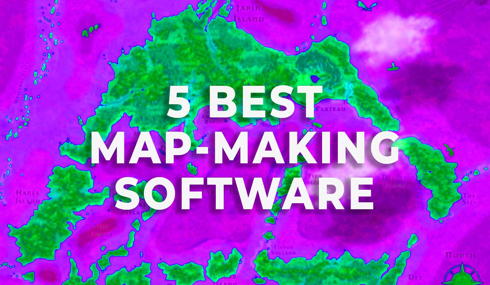 5 best map-making software for worldbuilding