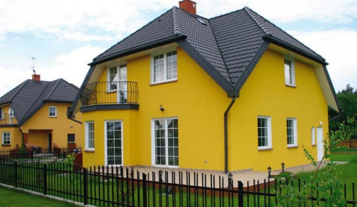 что нарисовать на стенах дачного дома снаружи