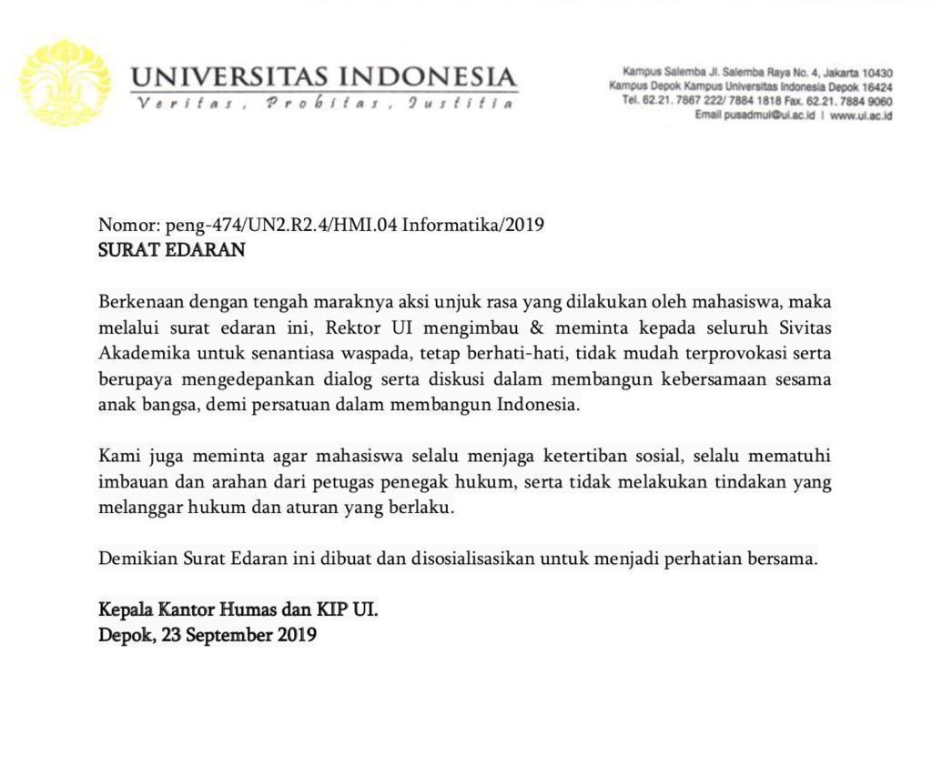 Kumpulan Contoh Surat Edaran Sekolah Untuk Wali Murid [Terbaru] 