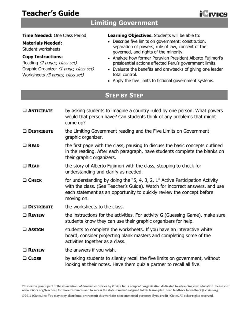 20++ bill of rights worksheet answers key