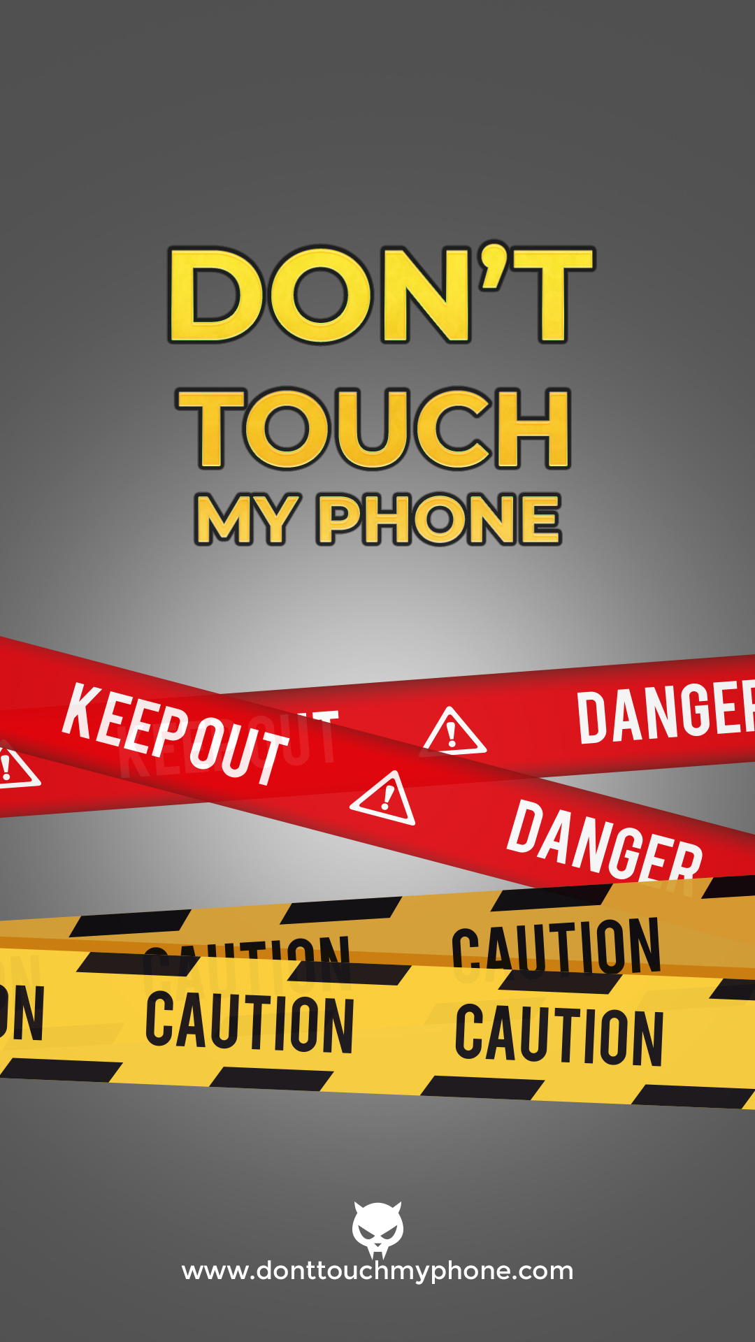 picture Warning Keep Out Wallpaper warning don t touch my phone dont