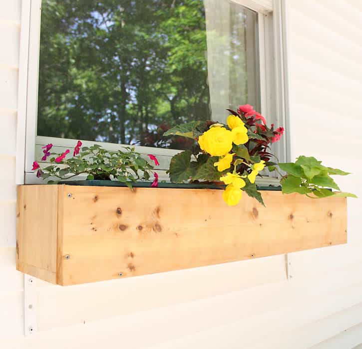 Diy Cedar Window Boxes Gina Michele