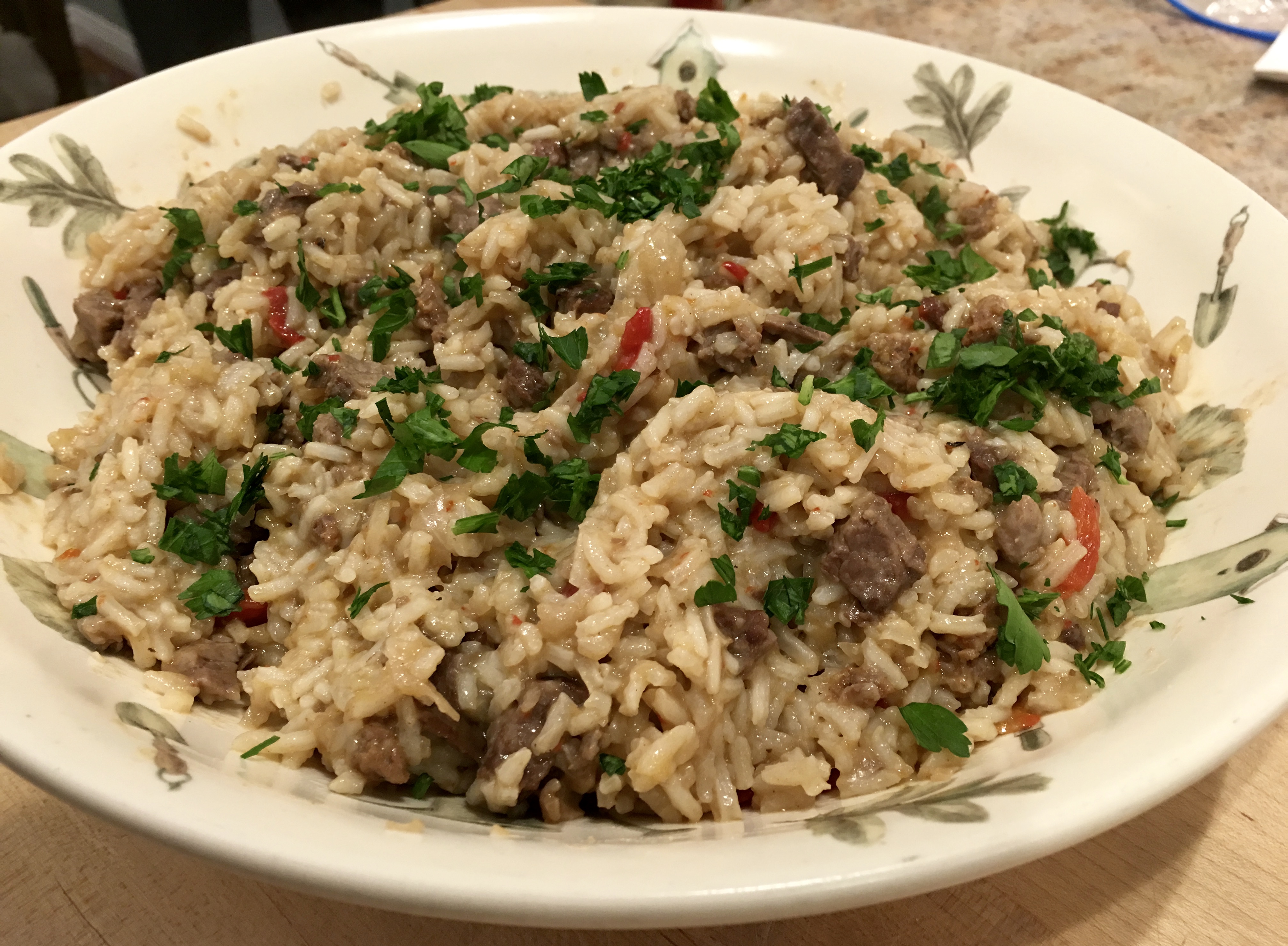 Arroz Carreteiro Traditional Rice Dish From South Region Brazil Bring to a boil then cover and reduce the heat to maintain a simmer.