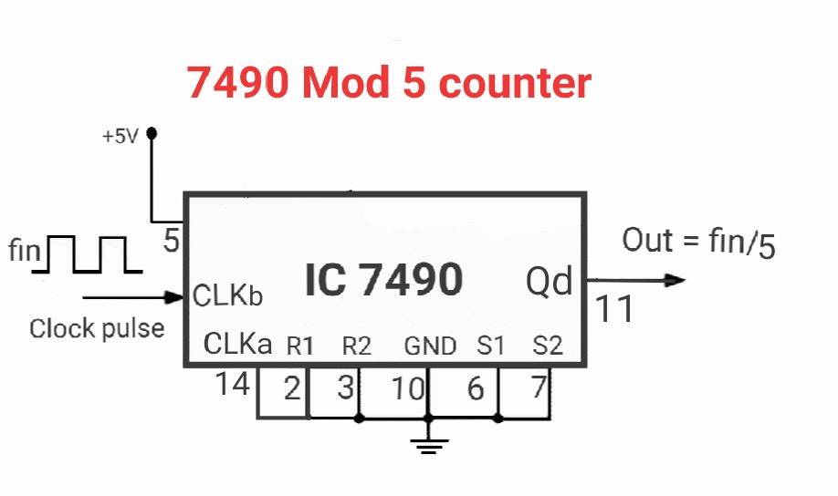 Bcd Counter Circuit Using The 74ls90 Decade Counter Jun 30 2011 1.