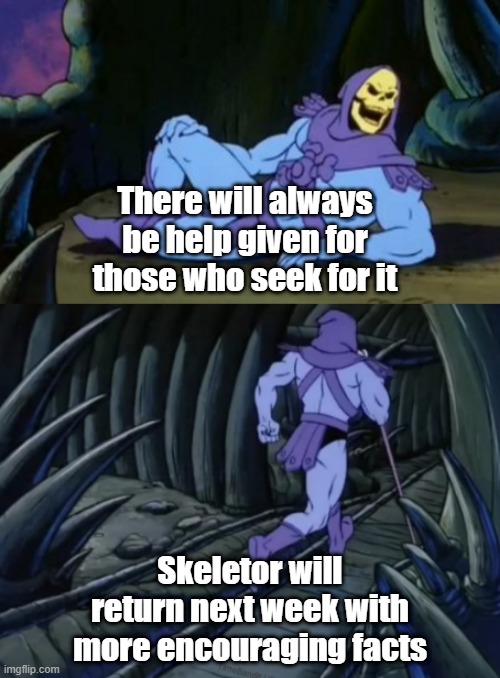 Until we meet again meme skeletor
