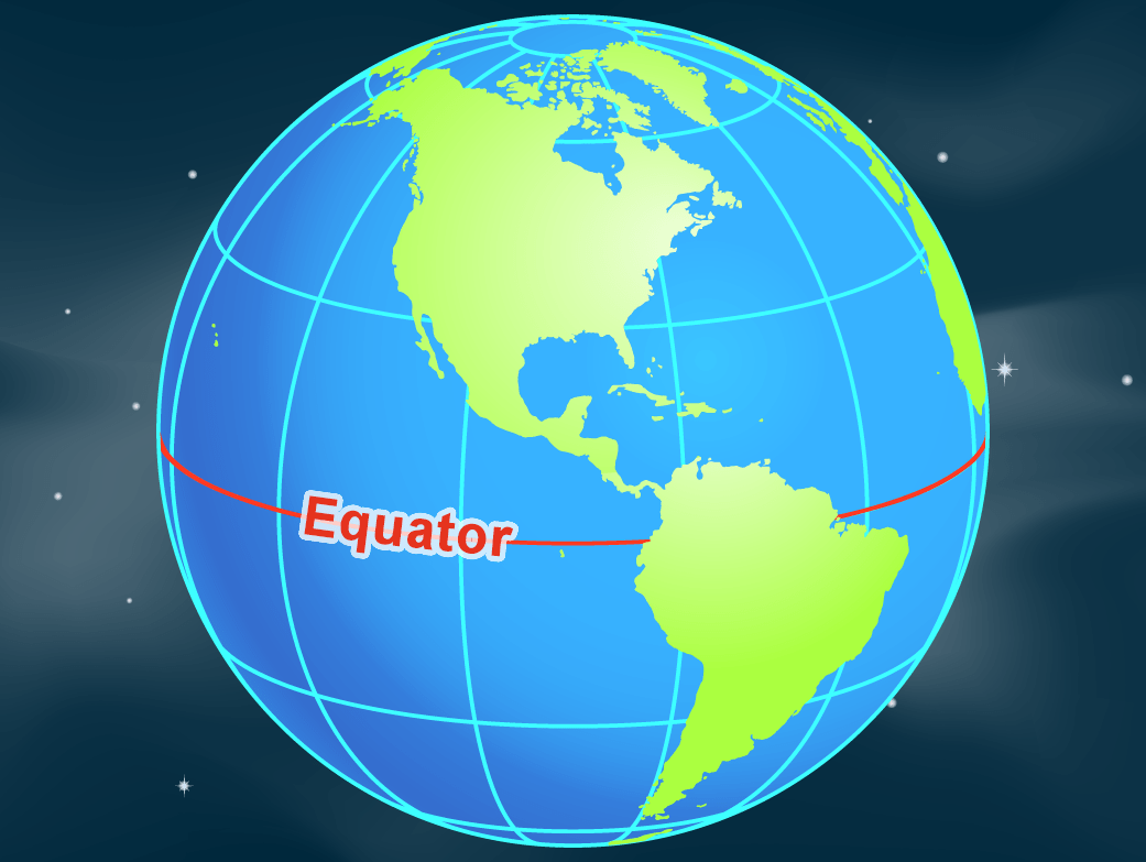 25 World Map Image With Equator 2022 World Map With Major Countries I86DJ 