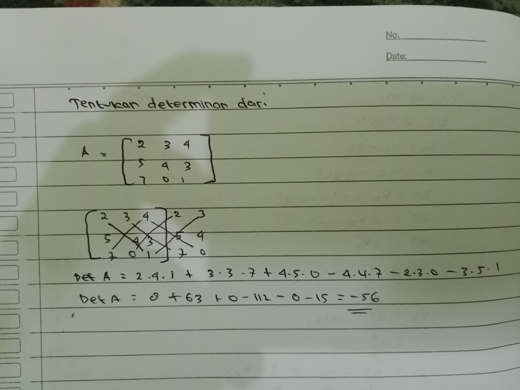 Soal Invers Matriks 2 2 Cara Golden Terimakasih udah menonton matematika smk tkp matriks.