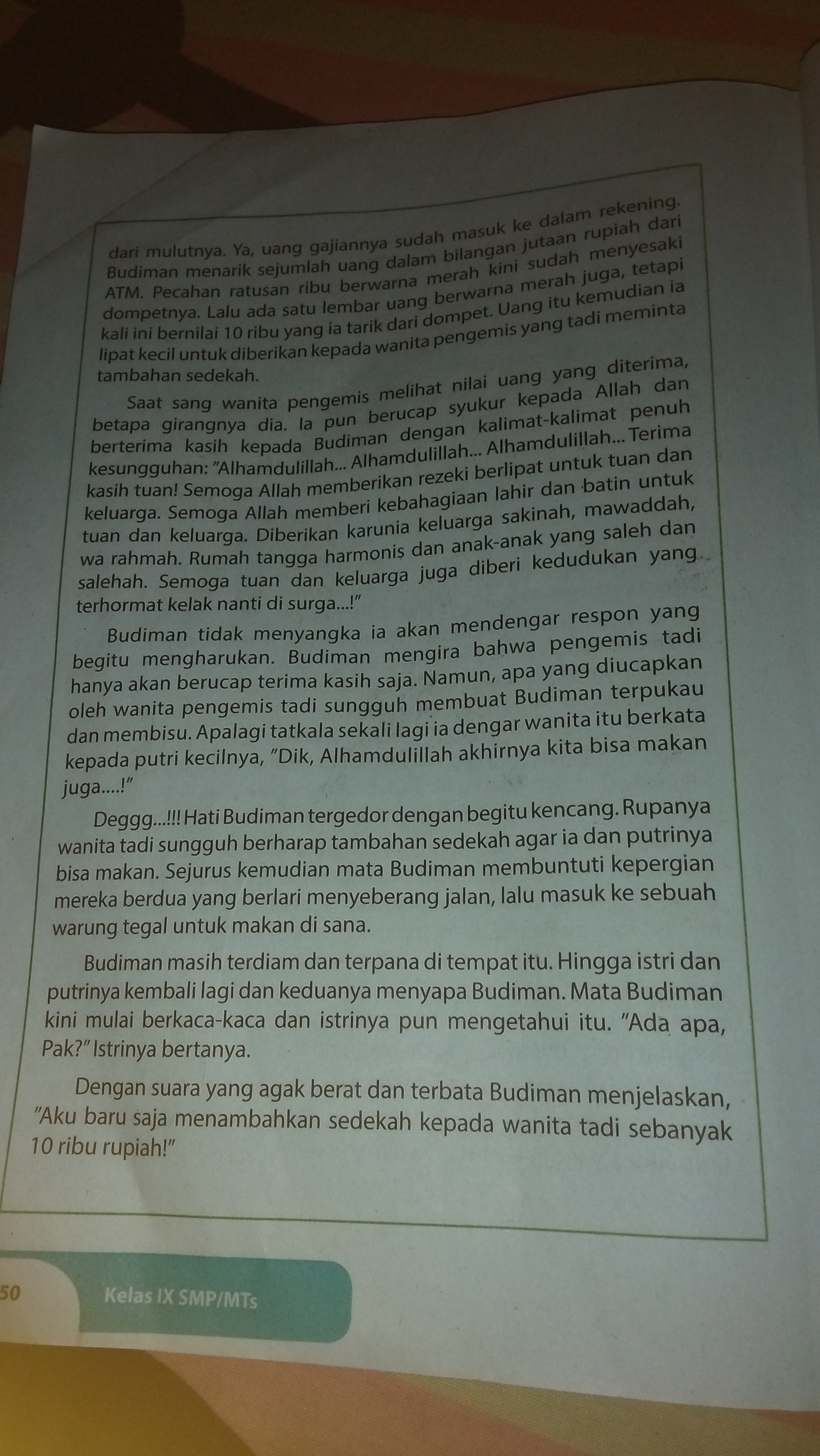 Contoh teks inspirasi beserta strukturnya