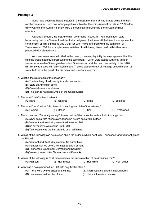 Soal Toefl Reading Practice Section 3 Pdf Aspirin Carbon Soal toefl reading dan pembahasan kosakata toefl dan artinya ada di video ini bagi kalian yang.