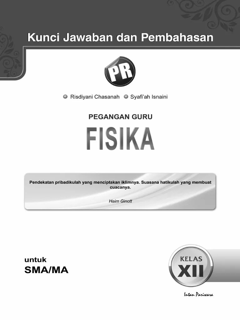 Pembahasan Soal Fisika Kelas Xii Intan Pariwara - Kumpulan Contoh Surat dan  Soal Terlengkap