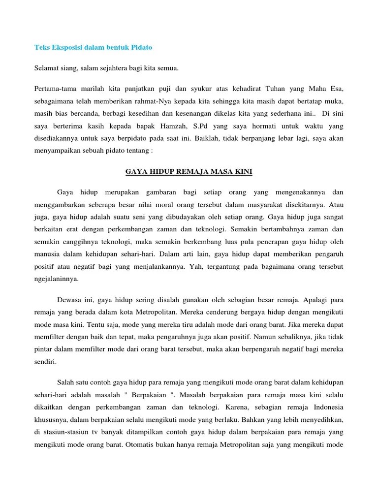 Contoh Teks Eksposisi Singkat Tentang Narkoba – Nasi