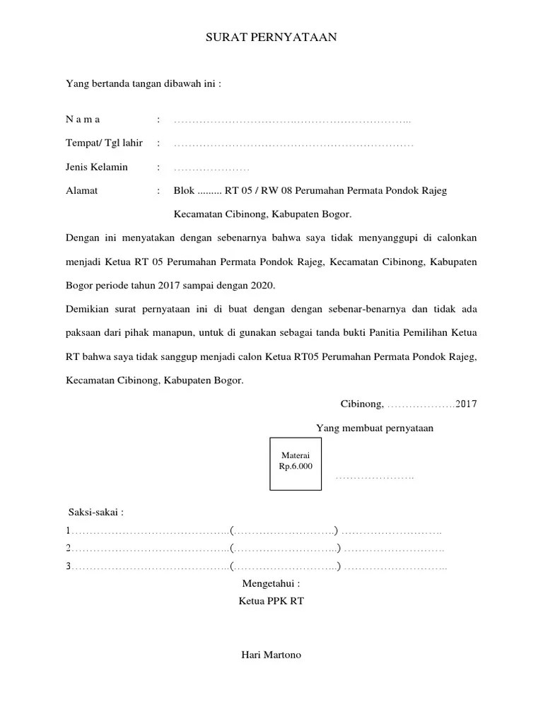 Pernyataan Sikap Bersama 