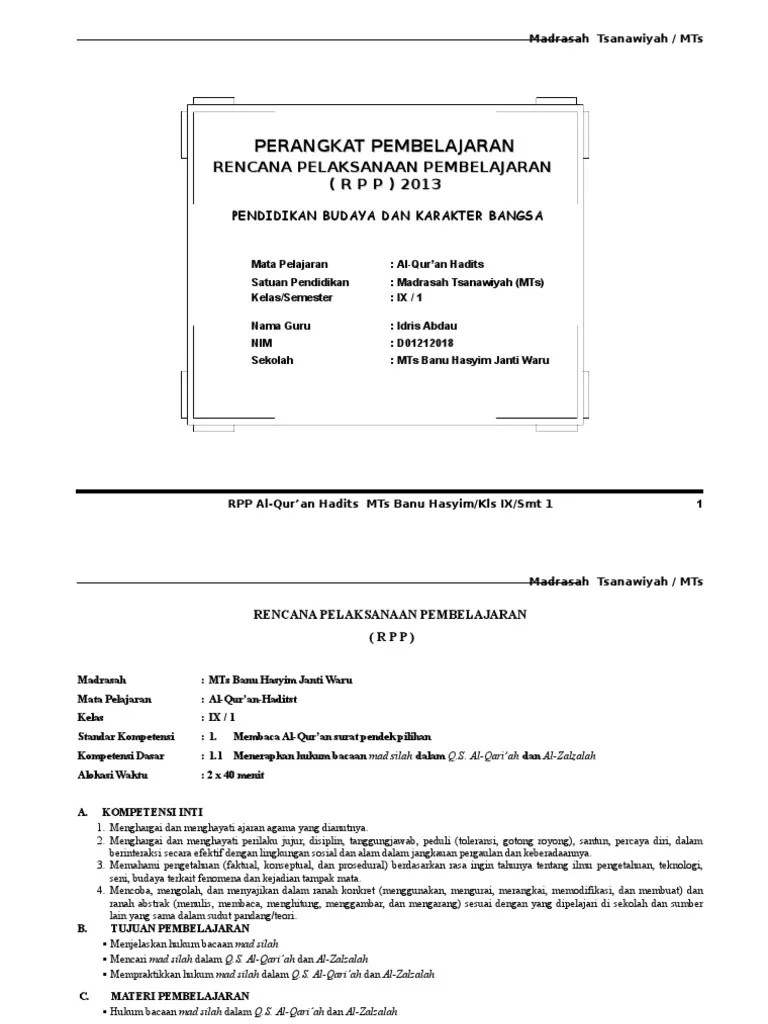Terkait dengan prioritas program pemerintah dalam peningkatan kualitas pendidikan, maka kumpulan pe… Silabus Qurdis Kls 9 Kma 183 Cd Perangkat Pembelajaran Rpp Al Quran Hadis Kelas Ix 9 Sesuai Kma 183 2019 1 Lembar Daring Luring Shopee Indonesia Pada Kesempatan Kali Ini