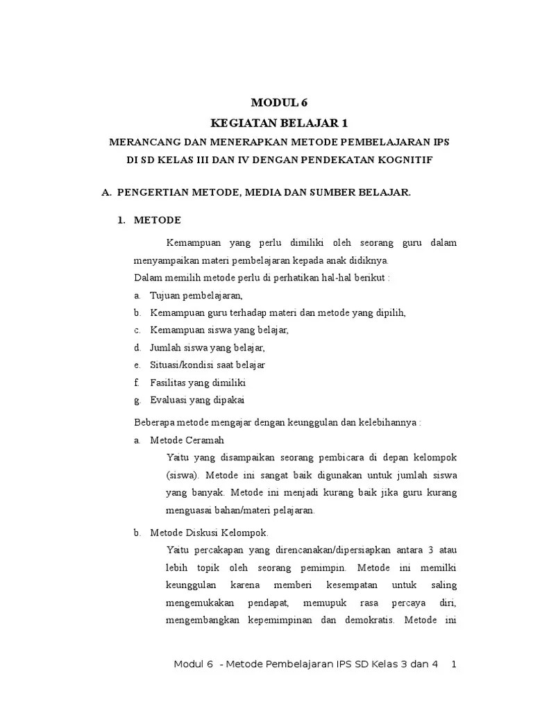 Makalah Evaluasi Pembelajaran Ips Di Sd - Contoh Surat