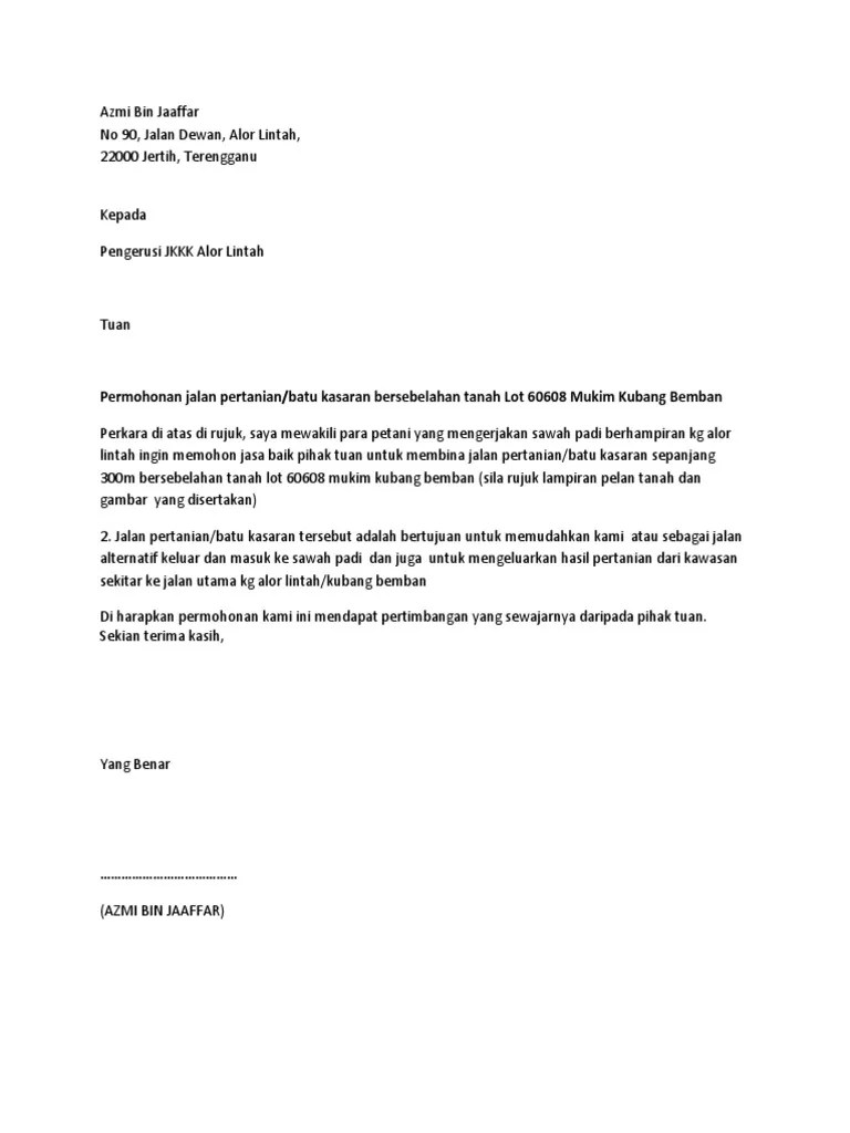 Surat Pernyataan Kepemilikan Tanah Pdf 