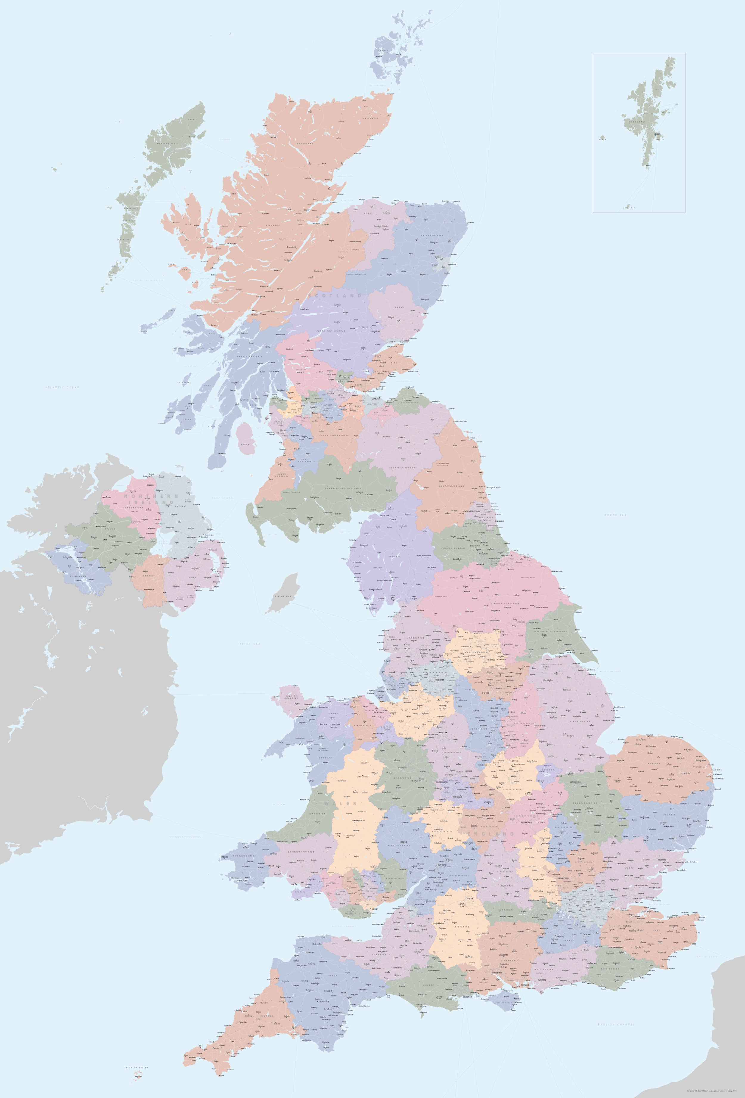 County Map Of Uk 2025 2025 UK Local Election Results Map And Changes Maproom UK Detailed Map 5 