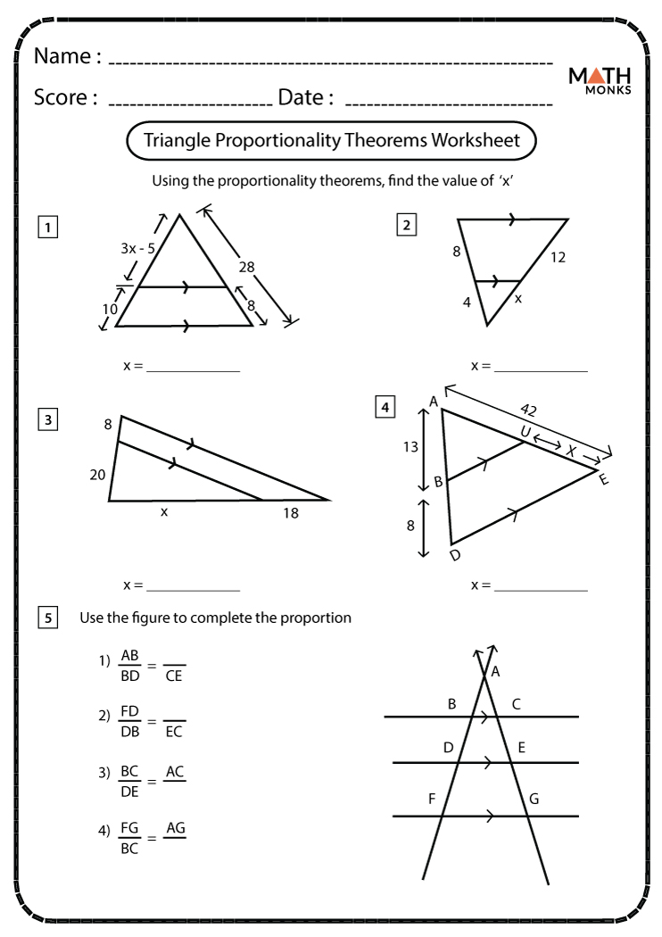 Triangle sum theorem worksheet answers pdf