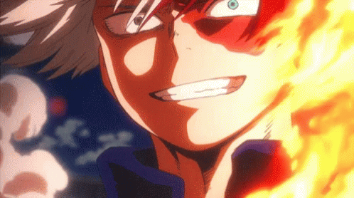 picture Todoroki Smiling Gif my hero academia todoroki smile gif