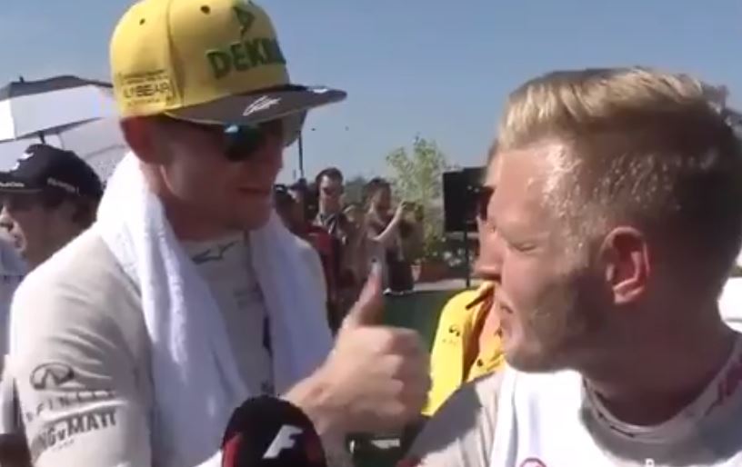 F1 News Kevin Magnussen Tells Nico Hulkenberg To Suck My