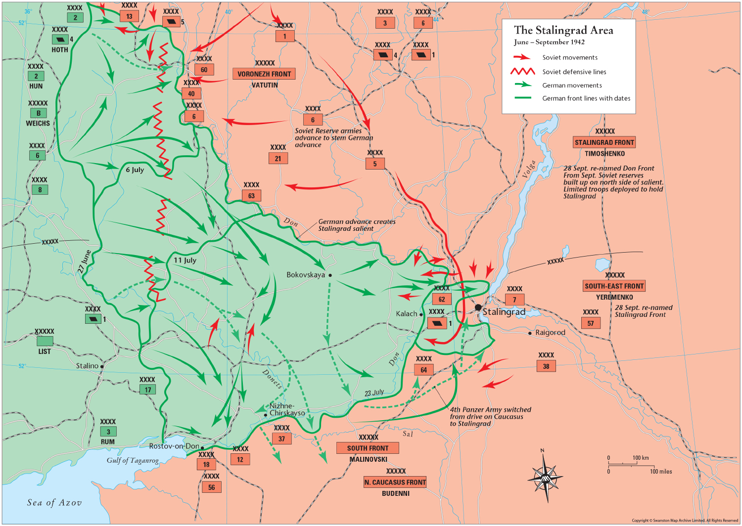 Battlefield Stalingrad Four Maps That Tell The Story Of World War Two 01 