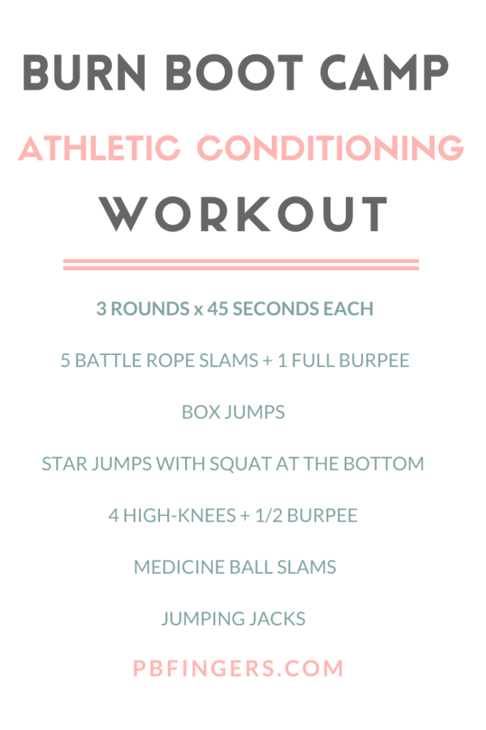 Burn boot camp review