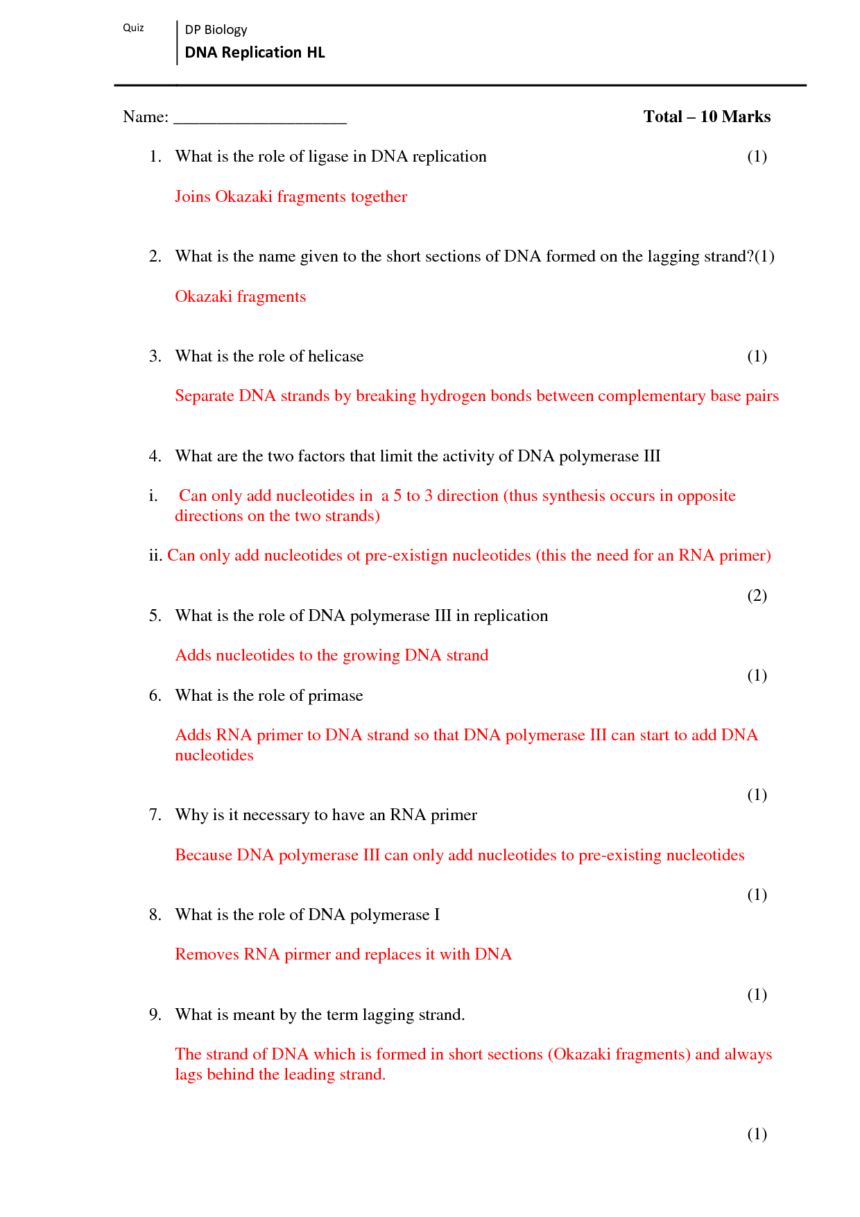 Dna structure and replication worksheet answer key pdf › athens mutual