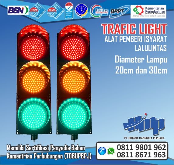 TRAFFIC LIGHT | PABRIK RAMBU &amp; JUAL CAT MARKA JALAN