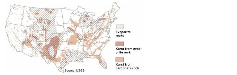 Sinkholes Are Popping Up All Over California Thanks To The Rain Here Karst 