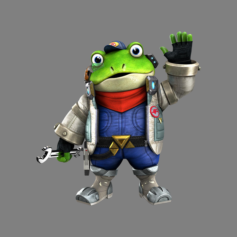pix Star Fox Team Mechanic dream smasher slippy source gaming