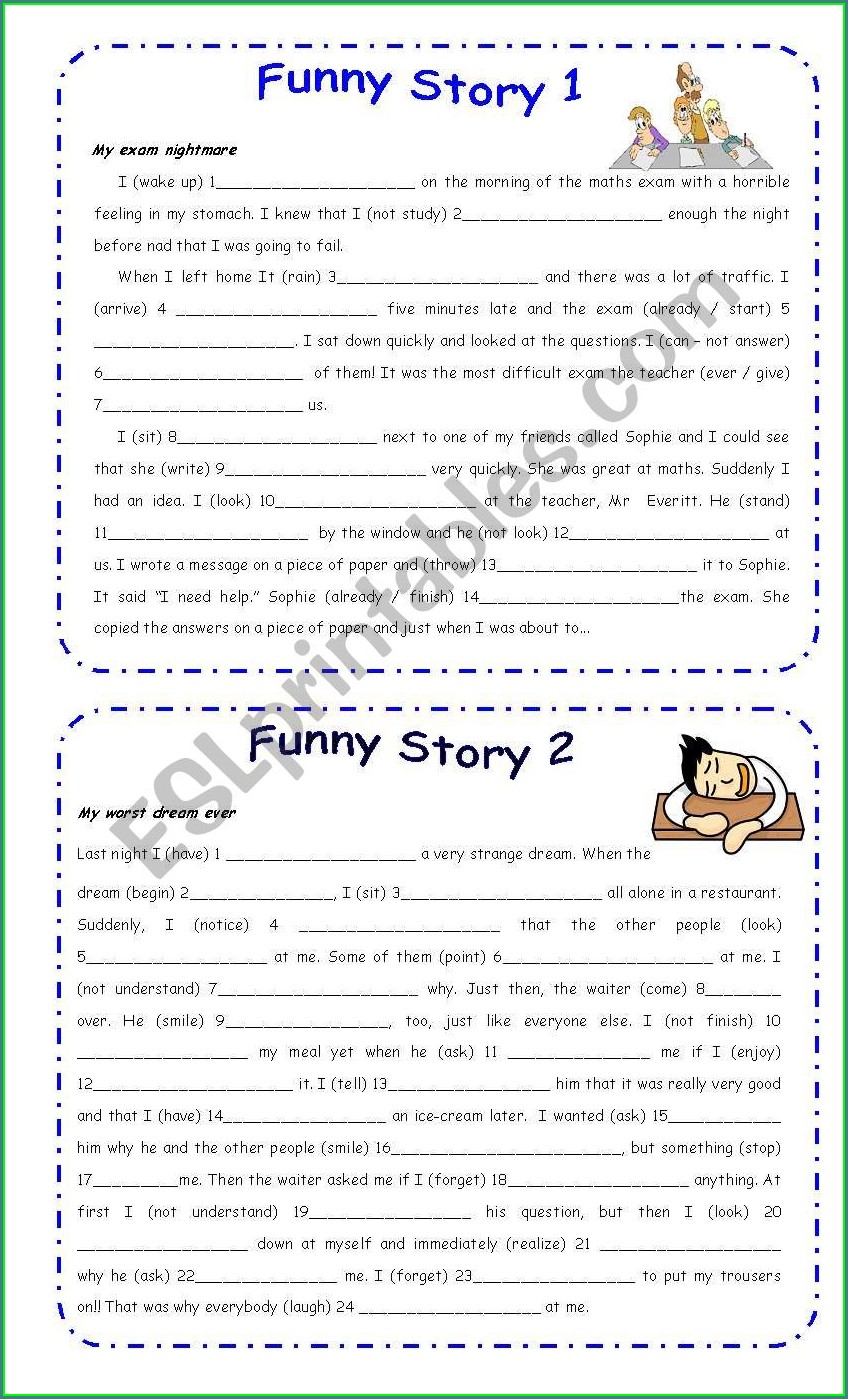 Tenses grade 5