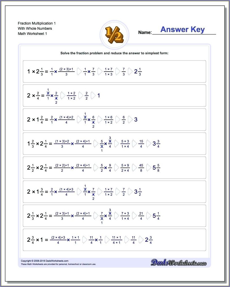 Dividing whole numbers by fractions worksheet pdf worksheet