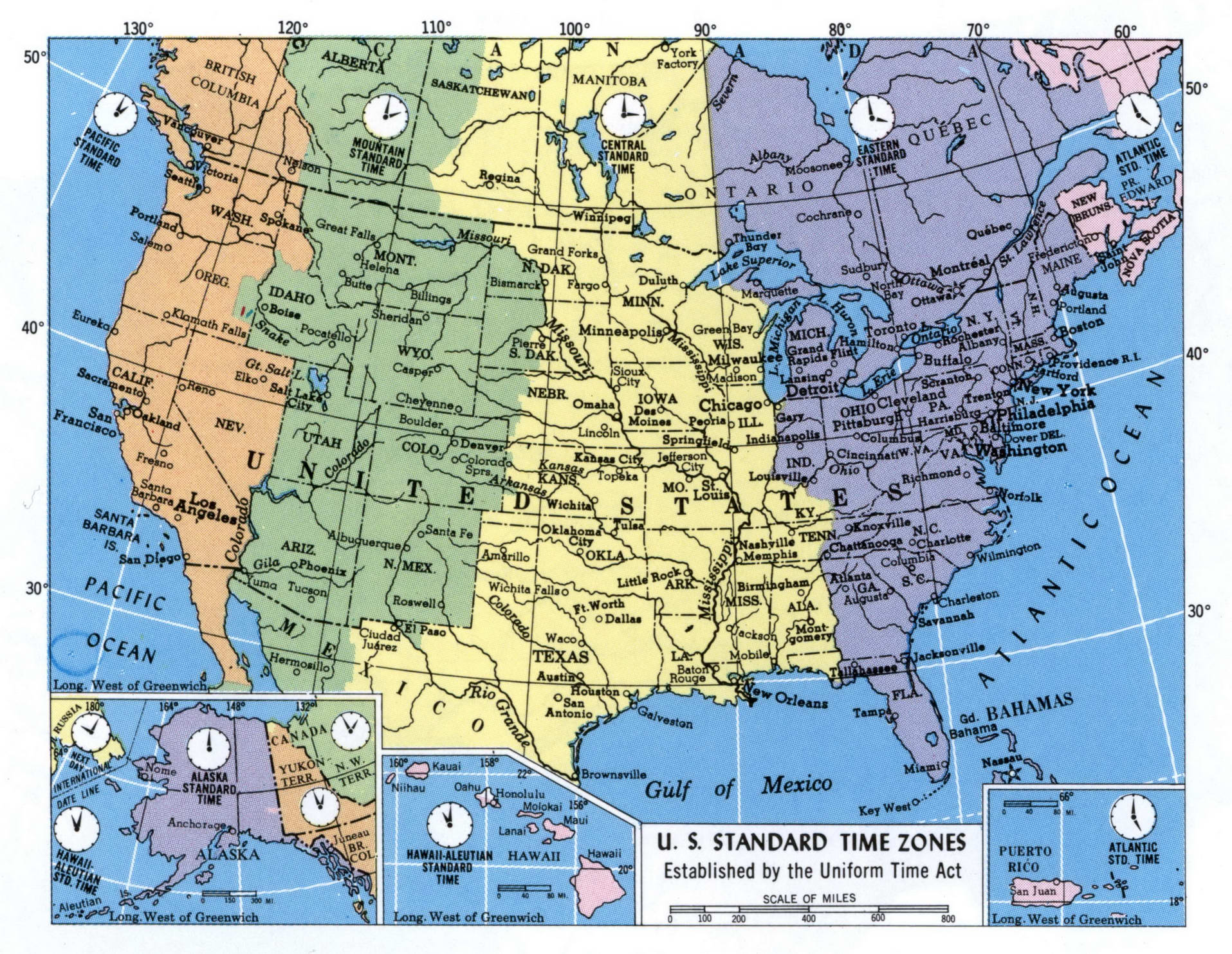 Time Zones Map For Kids 192time 
