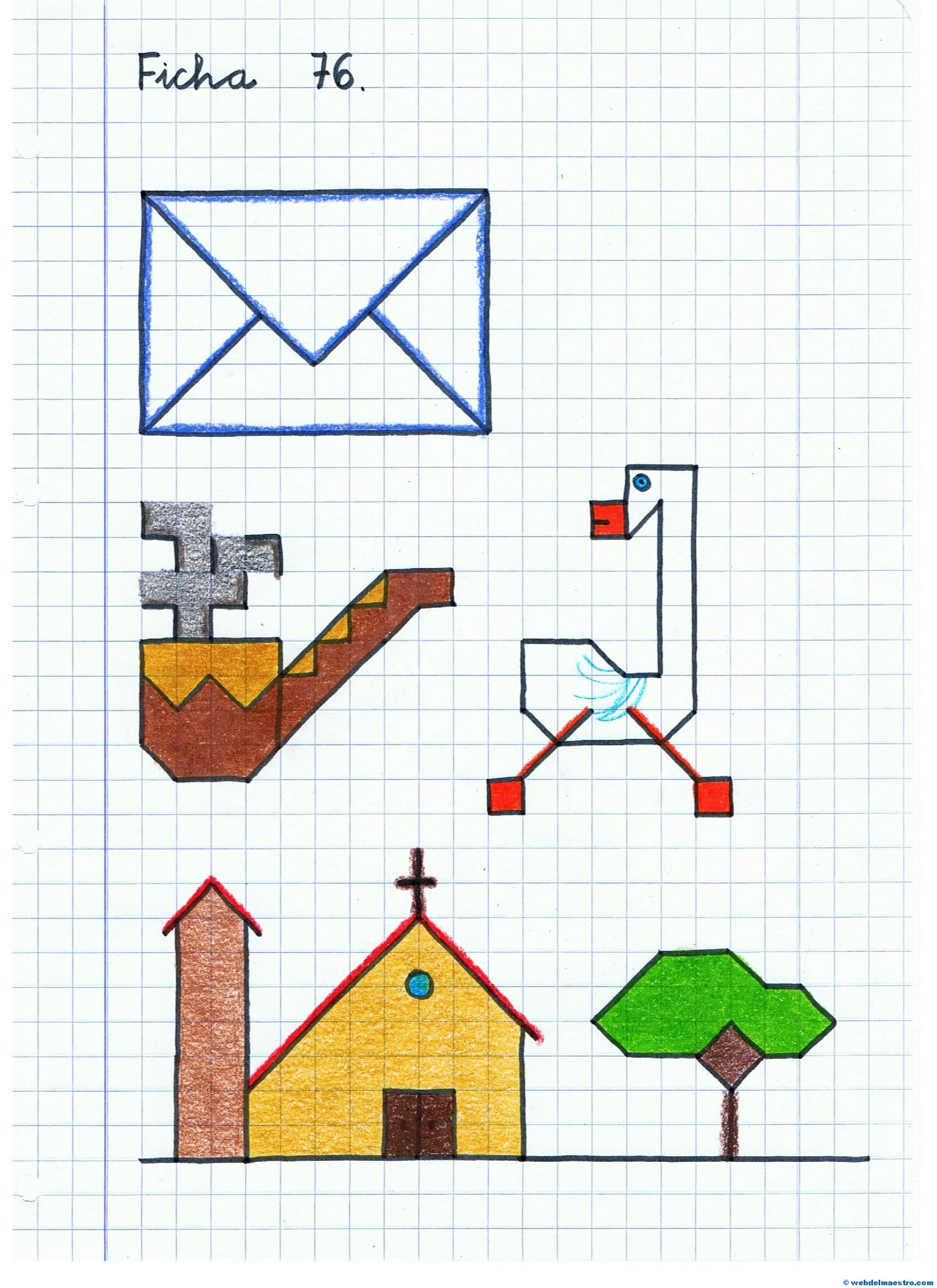 Dibujos Faciles Para Hacer En Hoja Cuadriculada